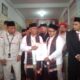 Pasangan ADIL, Ahmad Zarnawi Pasaribu (AZP)-Ifdal Hasayangan Harahap (Ifdal) mendaftar ke KPU Padang Lawas di hari ketiga dengan diusung partai Gerindra dan partai Buruh. (Waspada/Idaham Butar)