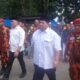 Pasangan Harun-Ichwan saat mendaftar ke KPU Madina. Waspada/Ali Anhar Harahap.