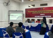Pelatihan Penguatan Kader Kesehatan Di Lapas Labuhan Ruku