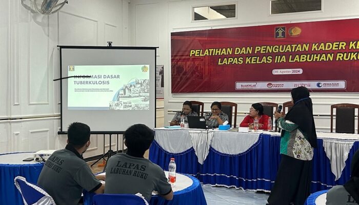 Pelatihan Penguatan Kader Kesehatan Di Lapas Labuhan Ruku
