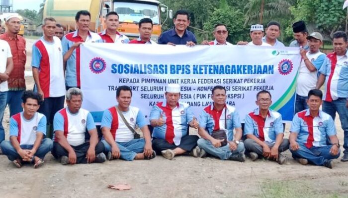 BPJS Ketenagakerjaan Padangsidimpuan Edukasi Anggota FSPTSI-KSPSI Pentingnya Perlindungan Sosial
