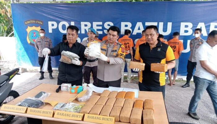 Pikul 21 Bal Ganja, Warga Pidie Diringkus Polisi
