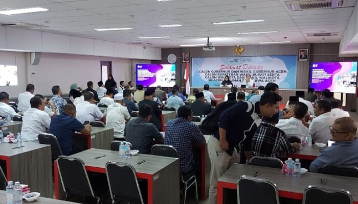 KIP Sabang Dampingi Penerimaan Pendaftaran Bapaslon Wali Kota dan Wakil Wali Kota