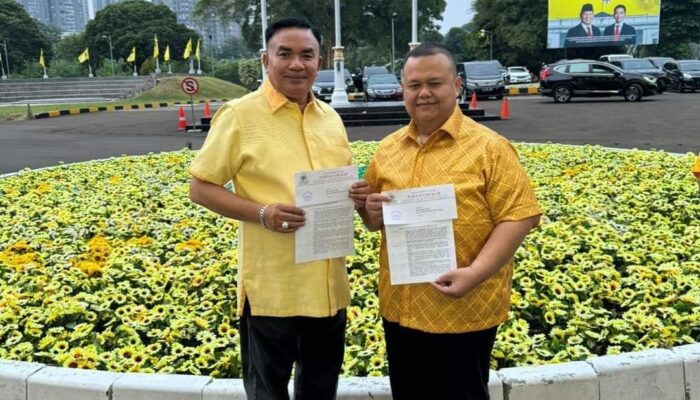 Golkar Rekomendasi Pasangan Salim Fakhry-Heri Al Hilal Calon Bupati Dan Wakil Bupati Agara