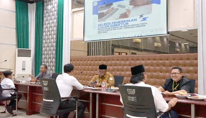 8 Calon Direktur PDAM Tirta Agara Bersaing Untuk 3 Besar