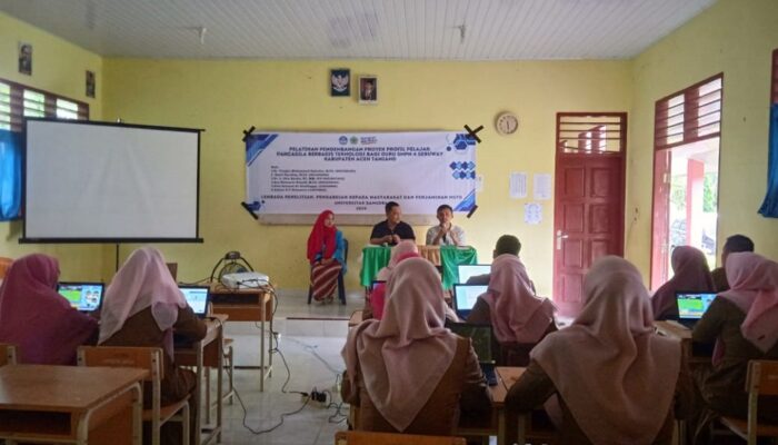SMPN 4 Seruway Pusat Pelatihan Pengembangan Profil Pelajar Pancasila Berbasis Teknologi