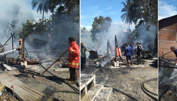 Tiga Rumah Terbakar Di Blang Bintang