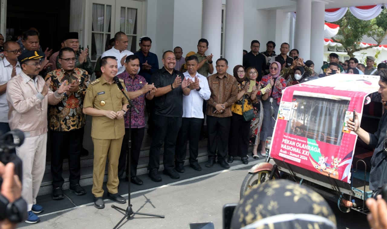 Pj. Gubsu Lepas 550 Betor Perkuat Promosi PON