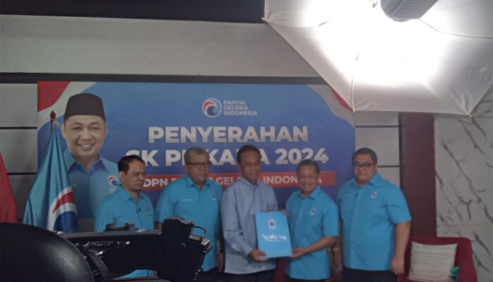 Partai Gelora Serahkan 14 SK Cakada, Diantaranya Untuk Simalungun