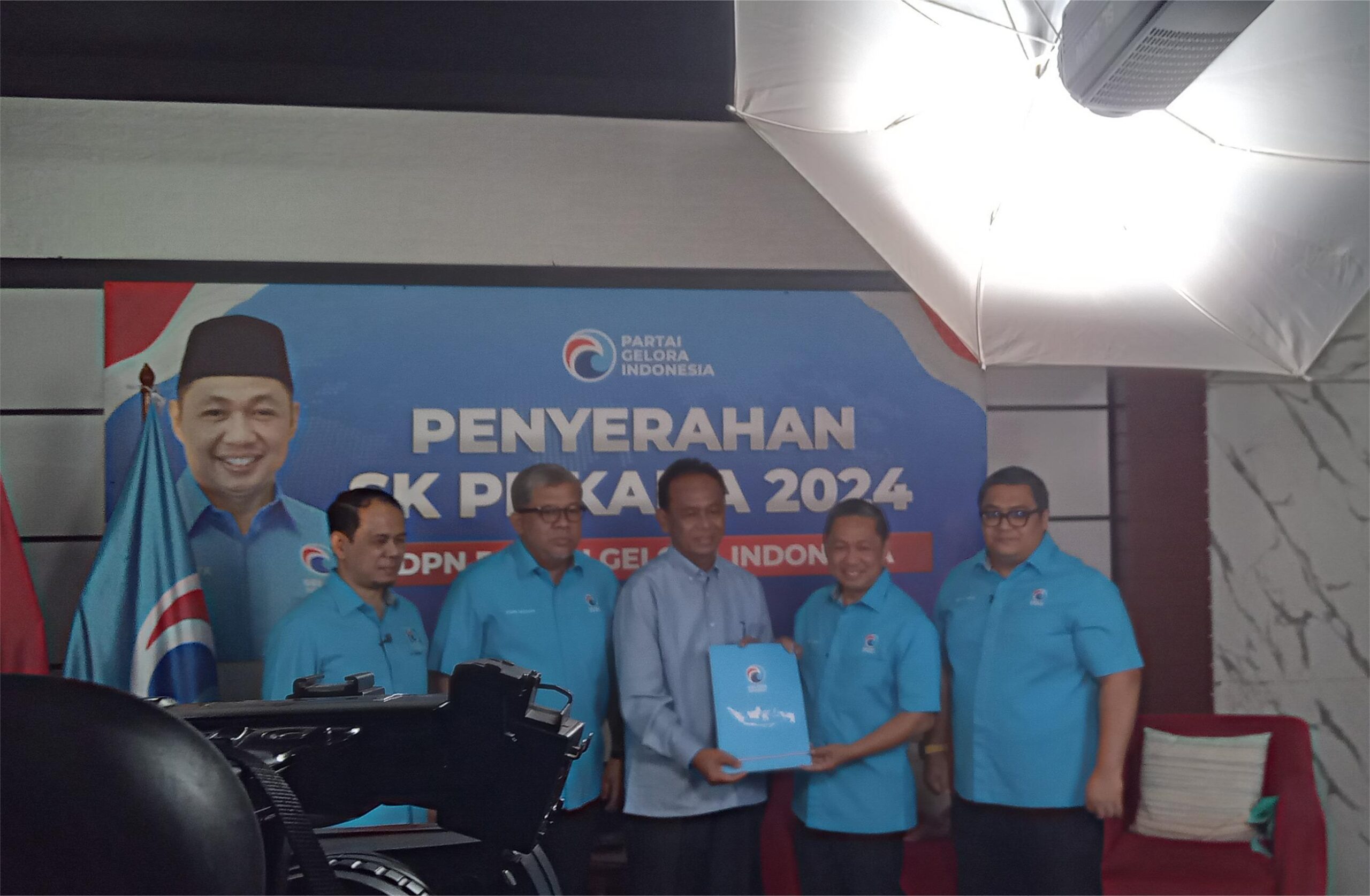 Partai Gelora Serahkan 14 SK Cakada, Diantaranya Untuk Simalungun