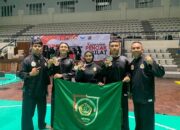 Rektor Apresiasi Mahasiswa UISU Juara Pencak Silat Indonesia Super Championship