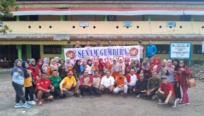 Senam Pagi DPP IKA SMP Negeri 12/14 Pererat Silaturrahmi