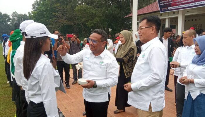 8.849 Mahasiswa Baru Unimed Ikuti PKKMB 2024