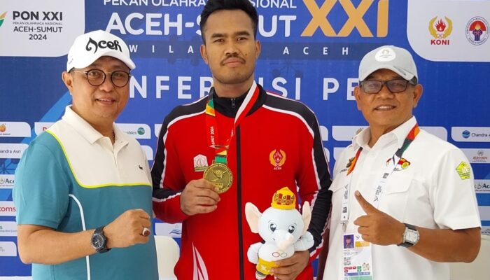 Dimas Sumbang Emas Ketiga Angkat Besi