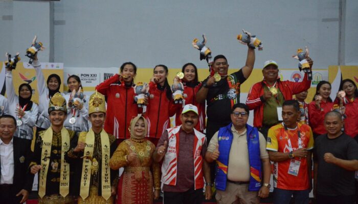 Sepak Takraw Aceh Sumbang 2 Emas