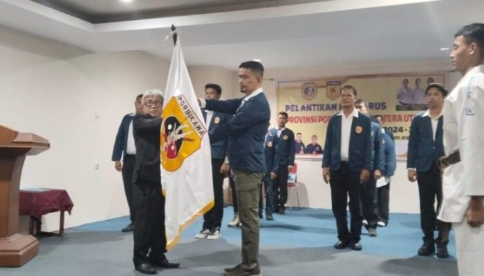 Pengda Porbikawa Karate-Do Sumut Dilantik