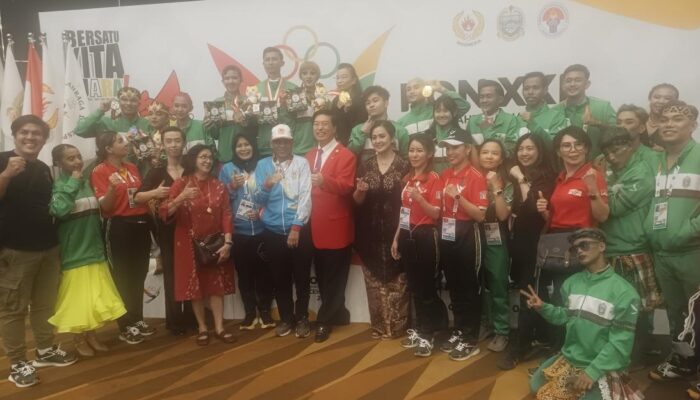 Dancesport Sumut Sumbang 3 Emas