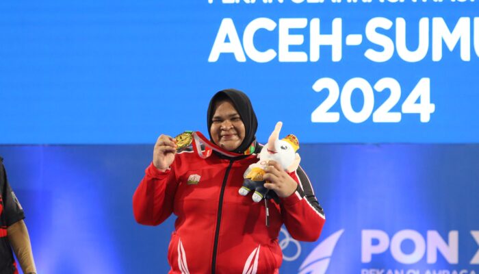 Nurul Akmal Pecahkan Rekor PON dan Rebut Medali Emas
