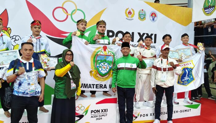 Pencak Silat, Wushu Sumut Sabet 4 Emas