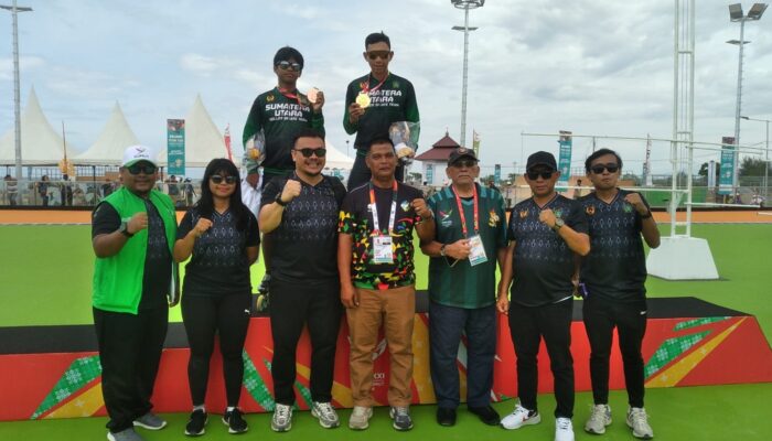 Sumut Raih Emas Sepatu Roda, Biliar