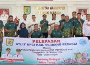 Darma Wijaya Lepas 8 Atlet NPC Sergai Ke Peparnas Solo