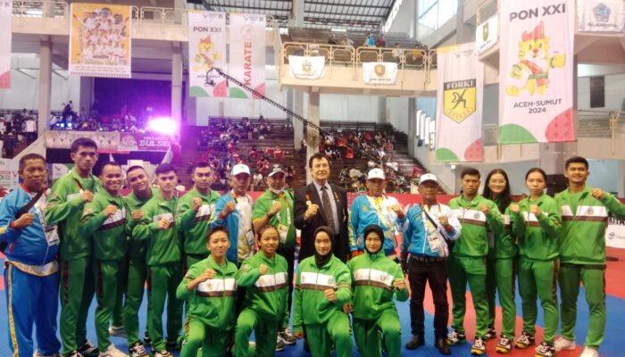 Karateka Medan Awali Emas Karate Sumut