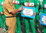 Atlet PON Binjai Terima Bonus