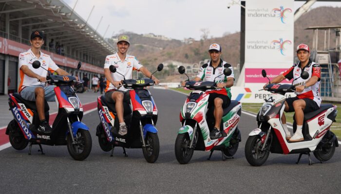 Duet Honda EM1 e: & PCX160 Dukung RHT Di MotoGP Mandalika 2024