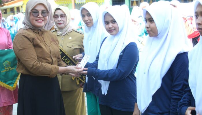 Plt. Bupati Labuhanbatu Hadiri Launching Gerakan Aksi Bergizi Di Sekolah