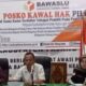 Bawaslu Kabupaten Padang Lawas, Alex Sabar Nasution, Hj. Ningtiasih, Berlin Toga Langit Harahap. (Waspada/Ist)