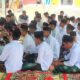 Perayaan Maulid Nabi Besar Muhammad SAW di Masjid Baitul Aminin Gampong Seuriget Kecamatan Langsa Barat, Senin (13/9). Waspada/Munawar