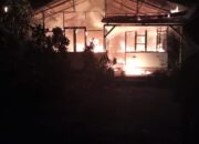 Satu Rumah Ludes Terbakar Di Maligas Bayu