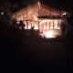 Kobaran api meludeskan rumah milik Pristiawanti br Damanik di Huta III Setia Tawar Barat, Nagori Maligas Bayu, Kec. Hutabayu Raja, Senin (16/9) dinihari.(Waspada/ist).