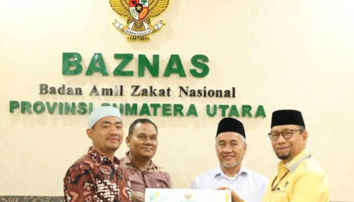 Baznas Sumut Salurkan Infaq Jamaah Haji Tahun 2024 Senilai Rp 185 Juta