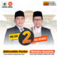 PASANGAN bakal calon Walikota dan Wakil Walikota Binjai, Zainuddin Purba yang berpasangan dengan Hendro Susanto. Waspada/Ist