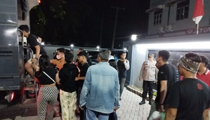 Polres T. Balai Amankan 29 Pasangan