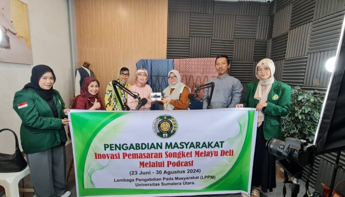 Inovasi Pemasaran Songket Melayu Deli Melalui Podcast