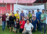 WAFF Tahan Kejari Asahan Dalam Laga Amal