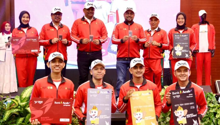 Pj Gubernur Luncurkan Jersey Atlet Kontingen PON XXI Aceh