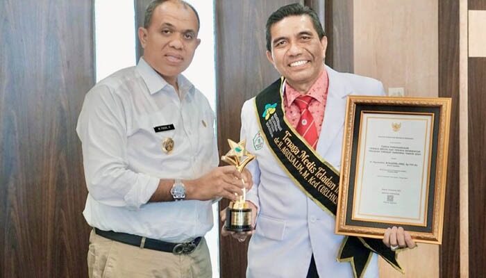 Pj Bupati: Pengabdian Tanpa Batas Agus Salim Harus Jadi Contoh Dokter Lainnya Di Langkat