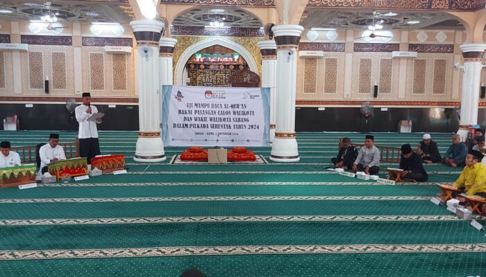 Uji Mampu Baca Al-Quran 4 Bapaslon Di Sabang Tuntas