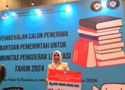 Rumah Literasi Ranggi Terima Banpem Untuk Pegiat Literasi