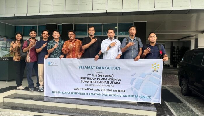 K3 PLN UIP SBU Diaudit Guna Raih Sertifikasi ISO 45001:2018 Dan Bendera Emas
