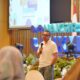 Staf Khusus III Menteri BUMN, Arya Sinulingga, memberikan keynote speech pada acara Master Trainer Bootcamp.