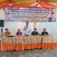 ANGGOTA DPRD Kota Medan, Hendra DS saat melakukan Sosperda Nomor 4 Tahun 2012 tentang Sistem Kesehatan Kota Medan di Jalan Puri, Gang Purnama, Kel. Kota Matsum 1, Kec. Medan Area, Sabtu (7/9). Waspada/yuni naibaho