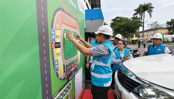 Pastikan Kelistrikan Andal Saat Pembukaan PON XXI, GM PLN UID Sumut Sidak Ke Stadion Baharoeddin Siregar
