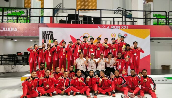 Tampil Perdana Di PON, Aceh Rebut 5 Medali Barongsai
