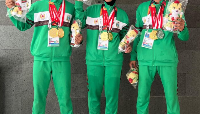 Atlet PDBI Asahan 7 Emas Sampai Senin Sore