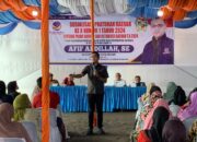 Afif Abdillah Sosialisasikan Perda Tentang Pajak Daerah Dan Retribusi Daerah