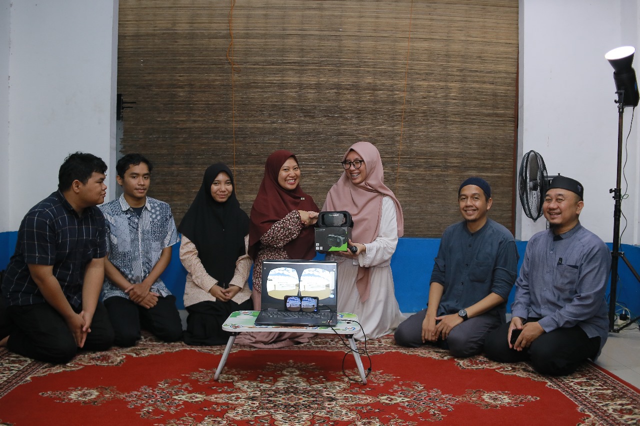 Dosen USU Tingkatkan Literasi Santri Lewat Virtual Reality